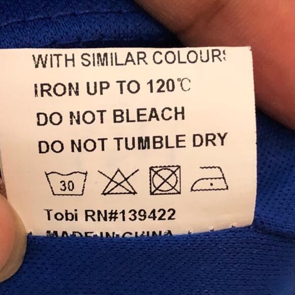 Tobi Blue Feeling Cami Shift Dress Size Small - Picture 8 of 8